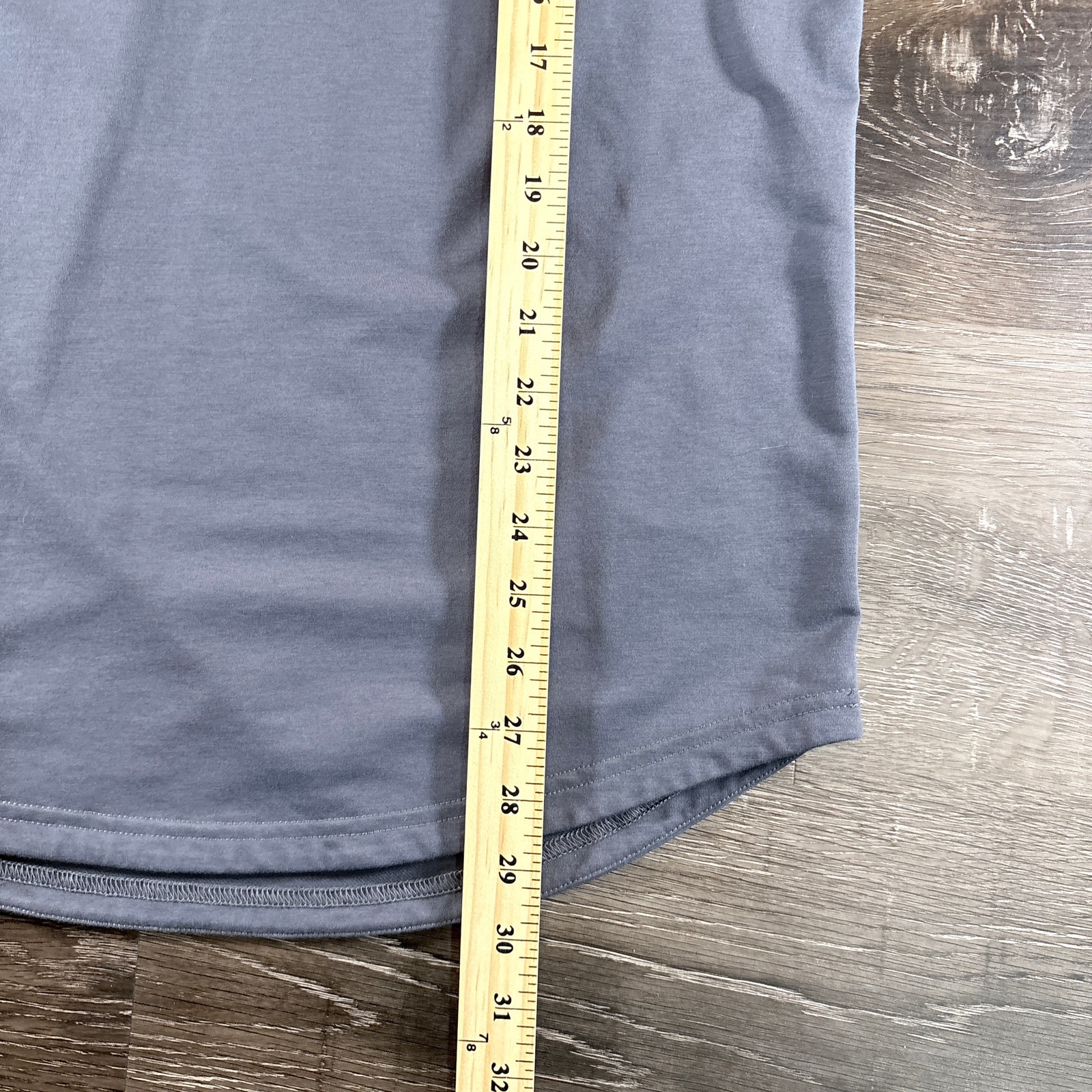 Bylt Premium Basics Signature Gray V-Neck T-Shirt Size L — image 6 of 7